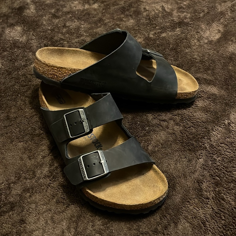 Birkenstock Arizona Slide Sandal w/ Soft Footbed